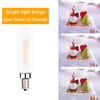 Sunaiony Dimmable T6 LED Bulb 25W Candelabra 2W E12 Edison