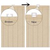 30 Pack Vertical Blind Top Hangers,Vertical Blind Top Hangers Double