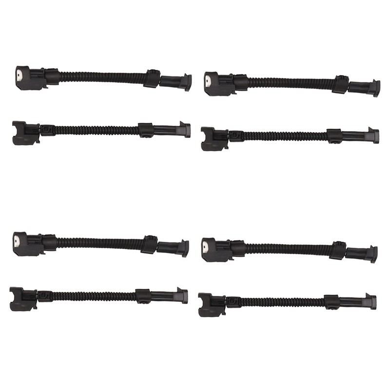 8Pcs Fuel Injector Wiring Adapter for Delphi LQ4 LQ9 4.8