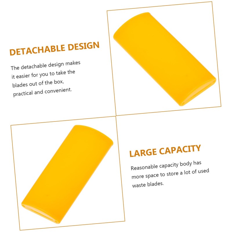 Ipetboom 1Pc Durable Waste Blades Storage Box Safe Container for