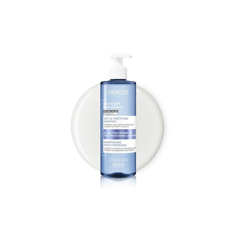 Dercos Champu Mineral Suave 400Ml