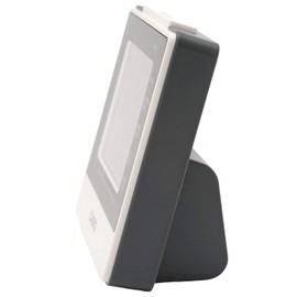 CASIO DQL-260J-7JF Alarm Clock Radio Digital Living Environment Temperature Humidity Calendar Display White H 4.1 x W 4.5 x D 2.0 inches (10.4 x 11.5 x 5 cm)