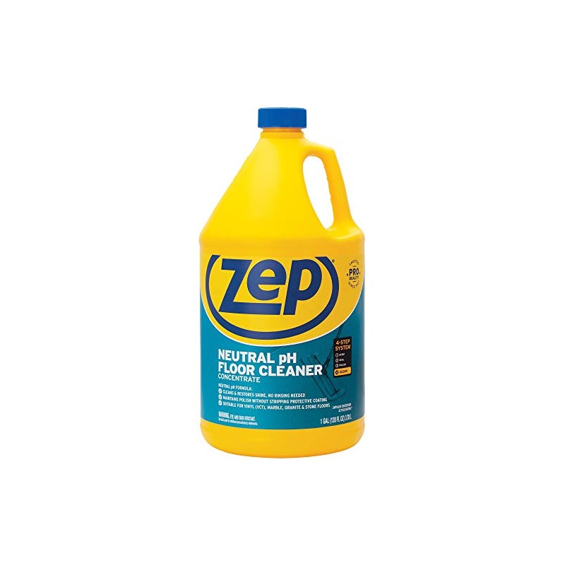 Zep Neutral Floor Cleaner Concentrate, Blue