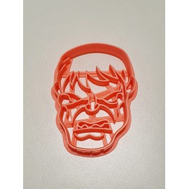 T3D Cookie Cutters Hulk Cookie Cutter, Suitable for Cakes Biscuit and Fondant Cookie Mold for Homemade Treats, 2.73 inches x 3.54 inches x 0.55 inches