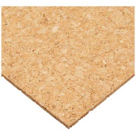 Kawaji Shoten Cork Sheet, Medium Grit, 11.8 x 11.8 x 0.2 inches (300 x 300 x 4 mm), Brown