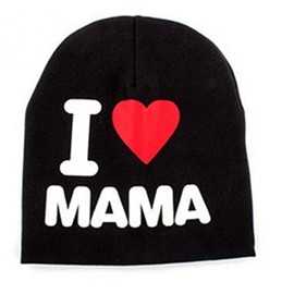 Inception Pro Infinite - Hut für Kinder - Babys - Kappe - ich Liebe Muttermutter - Junge - Schreiben - Mädchen - Unisex - Schwarzes - Weihnachts - und Geburtstagsgeschenkidee