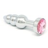 Praxia Jewelry, 3 Tiers, Plug, Pink, Maximum Diameter 1.1 inches