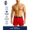 IZOD Mens Boxer Shorts - 4 Pack Performance Knit Cotton