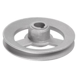 sourcing map Industrial Sewing Machine Clutch Motor Pulley 15mm Inner 100mm Outer Dia Aluminum Electric Transfer Wheel Pulley