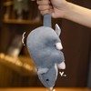 Plush Mouse Toy Funny High Simulation Gray Stuffed Mouse Animal