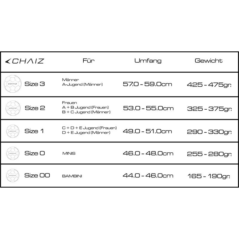 CHAIZ CNTRL Hype Grip Handball Black | Training and Competition