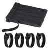 XSAJU Fastening Bands, Velcro Cable Bands, Pack of 100, Length