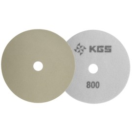 KGS Swiflex CX diamond sanding pads grit 800, 4 inch / 100 mm, Velcro connection (5-pack)
