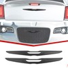JeCar Front Bumper Grille Rear Trunk Emblem Badge Trim Cover