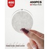 Portable 400-Count Replacement Paper Filters, 4-Pack - Conveniently Sealed, Disposable
