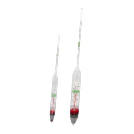 BUGUUYO Aquatic Salinity Hydrometer Densitometer for Fish Tank Salinometer Thermometer Set for Aquarium