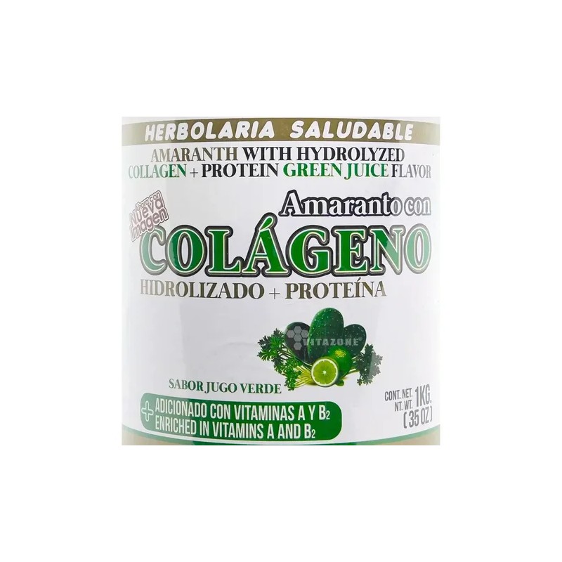 Colágeno Hidrolizado Jugo Verde Limón 1 Kg Pretty Bee Proteí