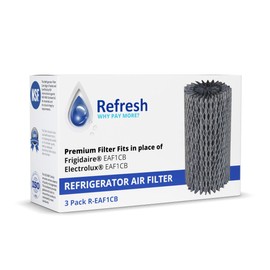Refresh Replacement Refrigerator Water Filter for EAF1CB AFCB Frigidaire PureAdvantage 241504902, 241575001 (3 Pack)
