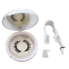 LQIOACU 1 Paar Magnetische wimpern, Wimpern magnetisch, Magnetic lashes, Kein Kleber erforderlich Wimpern Magnetic