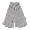 HEAT HOLDERS Ladies Solid Knitted Fingerless Gloves Ideal for Smartphone