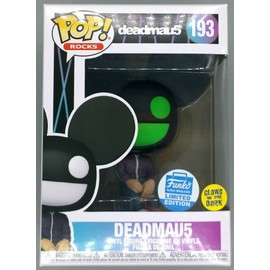 Funko Pop! Rocks: Deadmau5 Glow in The Dark Funko Shop Exclusive Vinyl Figure #193