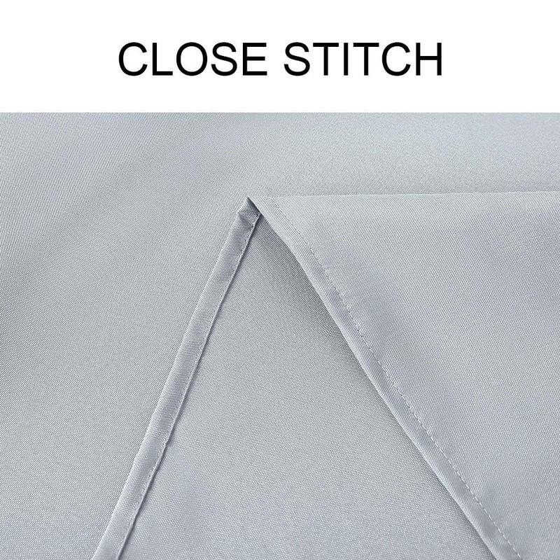 PiccoCasa Square Table Cloth 140x140 cm/55"x55", Table Cloth Wipe Clean