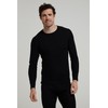 Mountain Warehouse Merino Mens Baselayer Top Black Medium