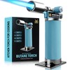 RAVS Butane Torch Lighter, Refillable Kitchen Torch with Adjustable Flame