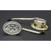 CJGHJNFF Range Hood LED Cold Light Oval Integrated Stove Lamp
