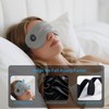 Heated Eye Mask for Dry Eyes - Rechargeable Electric Moist