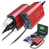 2PCS 300W Battery Charger for Milwaukee: Portable Power Inverter 18V