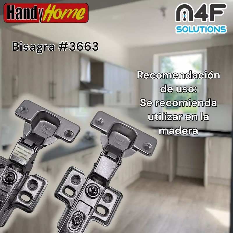Handyhome Bisagra Handy Home 11.5 Cm X 6.2 Cm 10paq