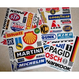 Autobahn Signs Motorsport Decal Set - Nascar - 4x4 - Autocross - Off Road - Nürburgring Toolbox