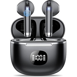 TIMU Wireless Earbuds, Bluetooth 5.3 Headphones IP7 Waterproof in Ear Ear Buds