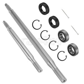 M MATI Golf Cart Rear Axle Shaft Compatible with Bearing Seal Kit for EZGO TXT/Medalist