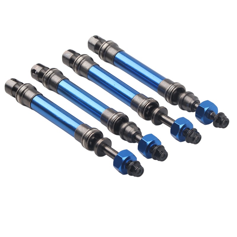 4Pcs CVD Front Rear Drive Shaft Metal Transmission Axle for