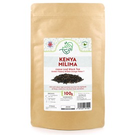 Kenya Milima GFBOP1 Loose Leaf Black Tea – Premium African Highlands Tea – Rich and Robust (100g)