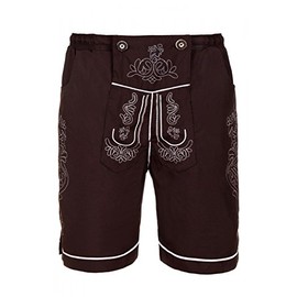 Traditional Swim Shorts Swimming Trunks in Lederhosen Style - xl