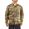 BACKBONE Mens Army Military Battle Dress Uniform BDU Shirt Camo