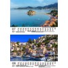 Travel Magic Mediterranean Wall Calendar DIN A5 for 2025 Mediterranean