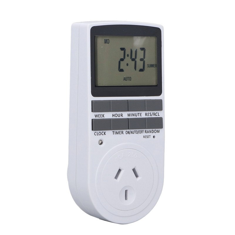 Timer Outlet Digital Intelligent Energy Saving Flame Retardant High Power