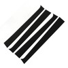 4pcs Black Pillar Posts Door Trim B Pillar Posts Door