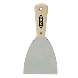Putty Knife, 4in.W., Wood, 4in.L.