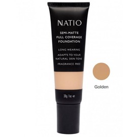 Natio Buy Natio Semi Matte Full Coverage Foundation Golden 30g Online