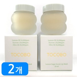 Tokobo 토코보 레몬 슈가 스크럽 립 마스크 20ml 2개(1.+1.) Tokobo Lemon Sugar Scrub Lip Mask 20ml 2pcs (1.+1.)