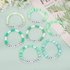 yongder Friendship Bracelets Heishi Surfer Stretch Stackable Preppy Clay Bead
