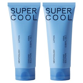 Mentology Super Cool Lotion, 100ml, 2 pcs / 멘톨로지 슈퍼쿨 로션, 100ml, 2개