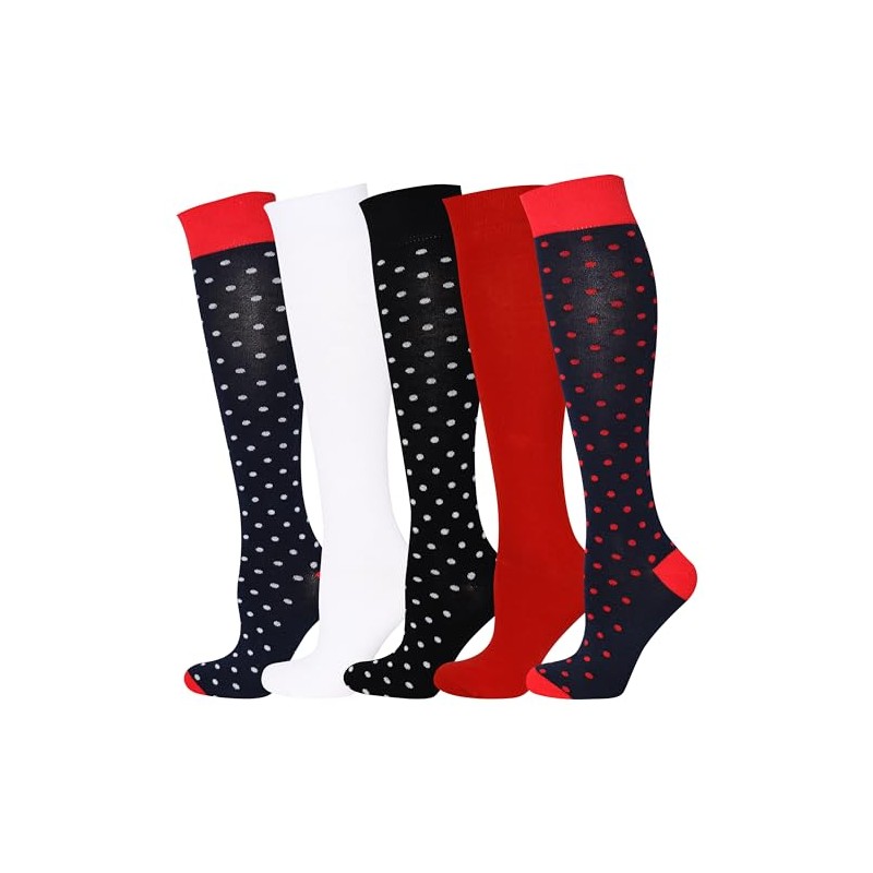 Mysocks Unisex Knee High Puzzle Socks 5 Pairs Multi 04