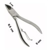 Xiaoya Alicate De Uñas Acero Inoxidable Profesional Grande
