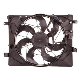 Engine Radiator Cooling Fan Assembly for Hyundai Genesis Coupe '13-'16 V6/3.8 W/Resistor | OE No. 25380-2M280 | Partslink No. HY3115148